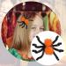 Cyhamse Halloween Hair Clips | Halloween Spider Barrettes Hairpins | Halloween Costume Cosplay Hair Accessories for Women Girls Orange1 - Buy Online on GoSupps.com