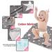 2-Piece Washable Baby Wrapping Pad | Waterproof Reusable Changing Mat for Infants Toddlers Pets & Elderly - 50x70cm Color 3 - Buy Online on GoSupps.com