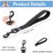Short Dog Leash with Padded Handle | Reflective Nylon for All Dog Sizes | 32cm Training Leash - Buy Online on GoSupps.com