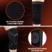 Knee Brace for Arthritis Pain Relief | Patellar Stabilizing Compression Sleeve with Side Stabilizers - X-Large Black - Buy Online on GoSupps.com