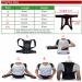 Back Support Belt Orthopedic Posture Corset Back Brace Support Men Back Straightener Round Shoulder black M - Buy Online on GoSupps.com