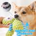 Plush Dog Toys for Small Dogs Squeaky Dog Toys for Puppy Sheep Puppy Teething Toys for Small Medium Dogs - Buy Online on GoSupps.com