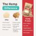 Hemplete Hemp Vegan Protein Powder - 10 Ounce Unflavored Drink for Heart & Brain Health, Muscle Building, and Recovery with 9 Essential Amino Acids - Buy Online on GoSupps.com