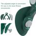 Thigh Master Big Resistance Pelvic Muscle Exerciser - Suzanne Somers Inner Thigh Toner for Men & Women - Strength Training Equipment - Dark Green - Buy Online on GoSupps.com