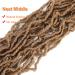 Soft Locs Crochet Hair 24 Inch - Faux Locs for Black Women, Pre Looped Butterfly Style, #27 - 1 Pack - Buy Online on GoSupps.com
