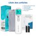 Buy Fieberhermometer Ear for Babies Fast 1s Measurement Contactless Infrared Thermometer with Fever Alarm & 4 Color Display International Shipping Available - Buy Online on GoSupps.com