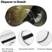 Woods Eagle Sleep Eye Mask & Blindfold | Elastic Strap Headband for Men Women | Ideal for Sleep, Travel, and Nap - Buy Online on GoSupps.com