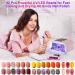 Kikugu 96W Rechargeable UV LED Nail Lamp - Cordless Gel Polish Light with Large LCD Display - Professional Curing Lamp for Salon and Home - Pink - Buy Online on GoSupps.com