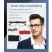 OCCI CHIARI Men's Blue Light Blocking Glasses - Small Size Spring Hinge Black - No Degree - Buy Online on GoSupps.com