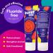 BURSTkids Strawberry Fluoride-Free Toothpaste - Nano-Hydroxyapatite Formula for Babies, Toddlers & Kids Age 0+, 4oz - Buy Online on GoSupps.com