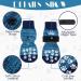 Expawlorian Non-Slip Dog Socks - Soft Breathable Paw Protection for All Dogs | Adjustable Straps & Traction Control | Blue XS (4 Count) - Buy Online on GoSupps.com