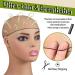 400 Pcs Black Hair Nets for Women - Invisible Elastic Edge Mesh - 20 Inches - Ideal for Food Service, Ballet Dance Hair Bun - Buy Online on GoSupps.com
