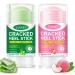 B ton R parateur Talons Gerc s 60% Ur e + 2% Acide Salicylique - Soin Intensif Pieds Secs et Fissur s - Cr me Pied en Stick Hydratante l'Aloe Vera et la P che - 40g