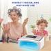 Aedavey Cordless Gel Nail Light 120W Nail Dryer for All Gel Nails LED Nail Lamp with 4 Timer Modes - Professional Curing - Auto Sensor - LCD Screen Portable Gel Light for Nails for Home & Salon (Sparkly Silver Diamond) - Buy Online on GoSupps.com