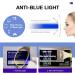 Blue Light Blocking Glasses - AHT Transparent Light Blue Computer Glasses | Fit Over Blue Blocker for Screen Protection - Buy Online on GoSupps.com