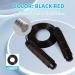 Adjustable Speed Rope - Foam Handle Slipproof Ideal for Fitness & Endurance Jumping - Perfect for Kids & Adults - Black/Red - Buy Online on GoSupps.com
