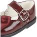 Baypods Toddler Shoes | Hard Sole Baby Girls First Walking Shoes | Anti-Slip Sole | Made in England | Size 3 UK Child | Burgundy Patent - Buy Online on GoSupps.com