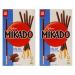 Mondelez International Pack of 2 Mikado milk chocolate bags - 2 x 75g