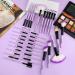 VANDER Professional 32pcs Makeup Brush Set - Foundation Blending Cosmetic Brush Kit in Purple - Buy Online on GoSupps.com