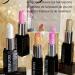 Glitter Lip Gloss - 3 Lipsticks with Luminous Finishes | Anti-perfume For Office Home Evening and Travel - Buy Online on GoSupps.com