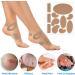 WLLHYF Moleskin Tape Adhesive Pads - Comfortable Blister Prevention for Heel Pain & Blisters - Buy Online on GoSupps.com