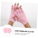 Healeved 7 Pairs Gel Moisturizing Gloves Men Lotion Night Relief Gloves Mittens Hand Protective Gel Gloves Dappen Dishes for Acrylic Soft Dipping Moisturizing Lotion Pink Women's Fingerless - Buy Online on GoSupps.com