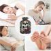 Warm & Cozy Velvet Heat Bottle - Skeletal Flowers for Pain Relief & Bed Warmer (1L) - Buy Online on GoSupps.com