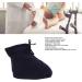 Comfortable Dark Blue Toe Protection Socks for Autumn - Breathable Thickened & Padded Foot Protection (L) - Buy Online on GoSupps.com