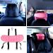 Adjustable Cotton Child Car Head Support - Pink Headrest for Baby, Kids, Toddler - Neck Support & Protector Strap - Buy Online on GoSupps.com