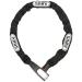 Abus chain lock steel-o-chain 8807k-flexible bicycle lock made of hardened steel-Abus security level 8 black 110 cm single