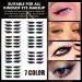 Ikasus 2021 Reusable Eyeliner & Eyelash Stickers | Waterproof 3D False Eyelashes Kit for Work Dating & Parties - Buy Online on GoSupps.com