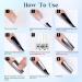 Mizhse Silver Metal Powder Liquid Nail Chrome Glitter - 10ml Mirror Powder & Pigments for Stunning Nail Art - Buy Online on GoSupps.com