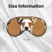 Cute Animal Farm Dog Print Double-Sided Eye Mask Soft and Light Blocking for Enhancing Sleep Quality - Buy Online on GoSupps.com