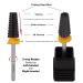 PANA Nail Carbide 5 in 1 Bit - Double Coarse - Two Way Rotate for Left and Right Handed - Fast Acrylic and Gel Removal - 3/32 Shank - Nail Art Drill Machine - Buy Online on GoSupps.com