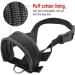 ILEPARK Adjustable Nylon Dog Muzzle - Prevent Biting Barking & Chewing - Size S Black - International Shipping Available - Buy Online on GoSupps.com