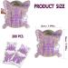 Kaluroil 200 PCs Nail Stencils - Self-Adhesive Violet Butterfly Designs for Gel & Artificial Nails | Nail Extension Accessories - Buy Online on GoSupps.com