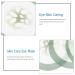 LEORX 100pcs Disposable Cucumber Print Under Eye Patches for DIY Eye Care - Non-Woven Eyelash Pad for Home, Travel, Salon - Buy Online on GoSupps.com
