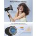 Professional 1875 Watt Ionic Hair Dryer - High-Speed Blow Dryer with Diffuser & Comb Nozzle LED Display Intelligent Control Low Noise - Ideal for Home & Travel (Black - Buy Online on GoSupps.com
