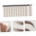 WOFASHPURET 6d Eyebrows Stickers 9 Sheets Waterproof Eyebrow Stickers Eyebrow Tattoos Eyebrow Stencils 3d Transfer Stickers Hair - Buy Online on GoSupps.com