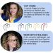 2PC Curly Hair Headbands Curly Fashion Hair Hoop Hairbands Invisible Hairstyle Blending Hair Hoop Hairband FixingHoop Fit Like Sunglasses - Buy Online on GoSupps.com