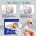 Niecxye Anti Snoring Nose Clip - 8PCS Silicone Magnetic Snore Stopper for Quieter, Restful Sleep - Buy Online on GoSupps.com