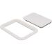 Seachoice 7 x 11 White Pry-Out Hatch | Acetone Proof Polypropylene - Buy Online on GoSupps.com