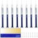 Teeth Whitening Kit + Blue Light Whitening | X8 Gels & 5 Professional Whitening Strips - 45+ Whitening Sessions - Safe for Teeth & Gums with - Buy Online on GoSupps.com
