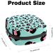 Leopard Print Sanitary Napkin Storage Bag | Menstrual Cup Pouch Organizer - Color 7 - Buy Online on GoSupps.com
