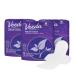 Veeda Ultra Thin Super Absorbent Night Pads Are Always Chlorine, Dye and Fragrance Free, Natural Cotton Sanitary Napkins,3 Packs of 12 Count Each 12 Count (Pack of 3)