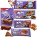 5 x Mixed Flavours Milka Chocolates Daim Choco Brownie Oreo Sandwhich Bubbly Milk & Jaffa Chocolate Jelly - Buy Online on GoSupps.com