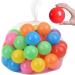 50 Colorful Plastic Ball Pit Balls - Baby and Dog Play Toys - Small Fun Balls for Kids - Buy Online on GoSupps.com