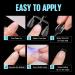 Tomicca Ballerina Nail Tips - 510 Ultra Short Coffin Gel Tips for Nail Art & Extensions - 15 Sizes for DIY Nail Studio at Home - Buy Online on GoSupps.com