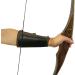 SAS Leather Arm Guard for Archery Bow - Traditional Design with Stretch Cord - Large Size 7x6.5 - Ideal for Range, Longbow, and Recurve Bow - Buy Online on GoSupps.com