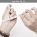 Glamne Glass Nail File Set with Cuticle Pusher Stick & Case - Nail Buffer Shiner for Natural Nails - Buy Online on GoSupps.com